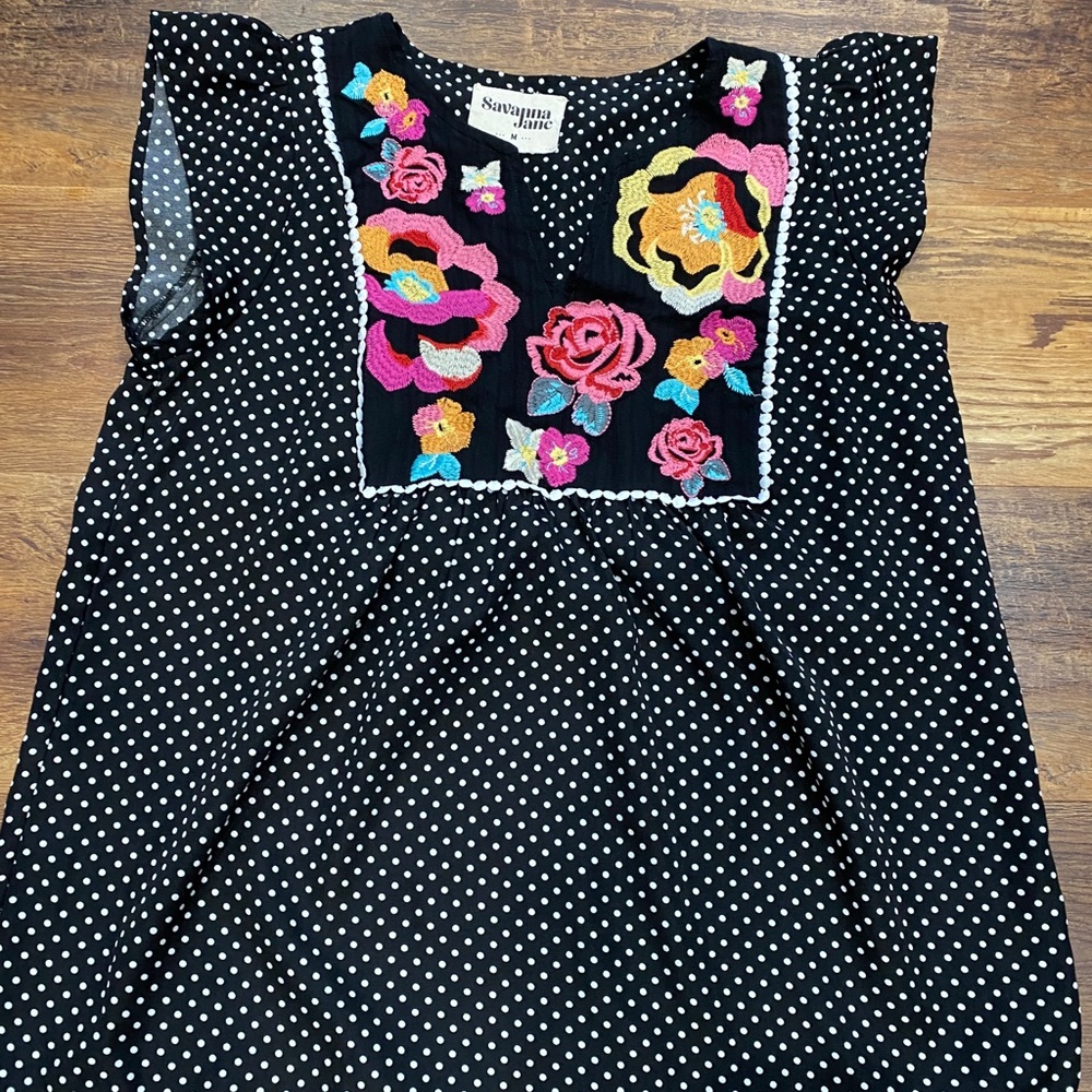 Embroidered blouse